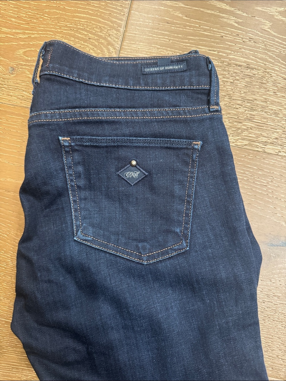 Citizens of Humanity Morrison Slim Bootcut Jeans Size 28 Dark Wash - Picture 6 of 8